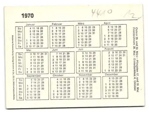 Kalender 1970, Freckenhorst / Kr, Warendorf, Stiftshof Innen - und Aussenansicht, Westkirchener Strasse 1