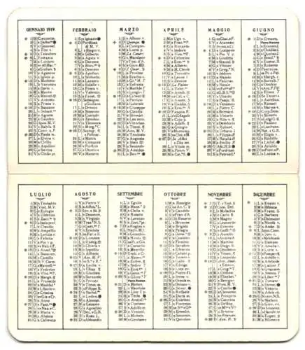 Kalender 1919, Bibelszenen mit Jesus-Kind & Schafhirte mit Dudelsack, Vers