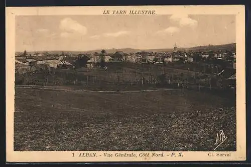 AK Alban, Vue générale, coté Nord