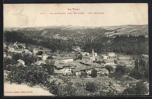 AK Avalats /St-Juéry, Vue générale