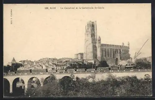 AK Albi, le Castelviel et la Cathédrale St-Cécile