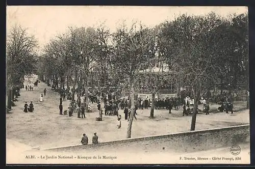 AK Albi, Le Jardin National, Kiosque de la Musique