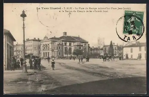 AK Albi, La Place du Manège