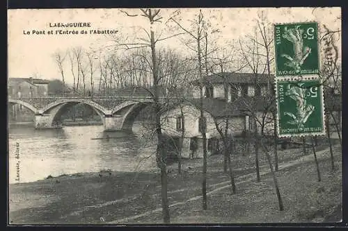 AK Labruguière, Le Pont et l`Entrée de l`Abattoir