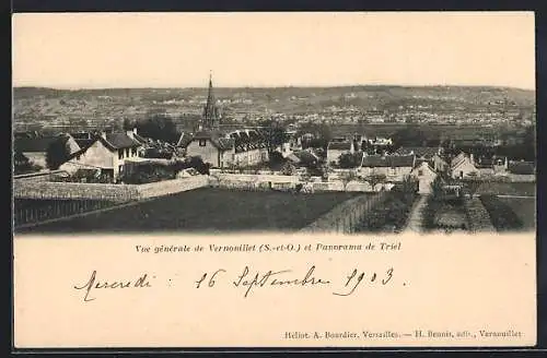 AK Vernouillet, Vue generale et Panorama de Triel