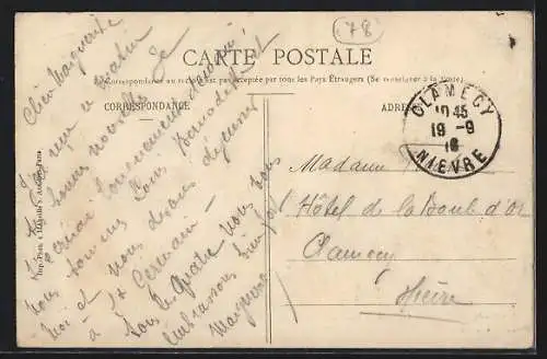 AK Rocquencourt, Le Chateau, Kiosque du Tennis