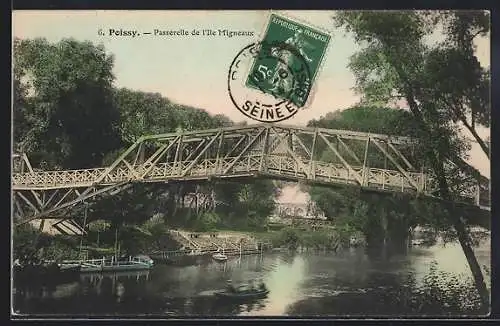 AK Poissy, Passerelle de l`Ile Migneaux