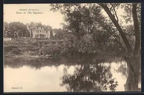 AK Poissy, Pontons sur le Bras Migneaux