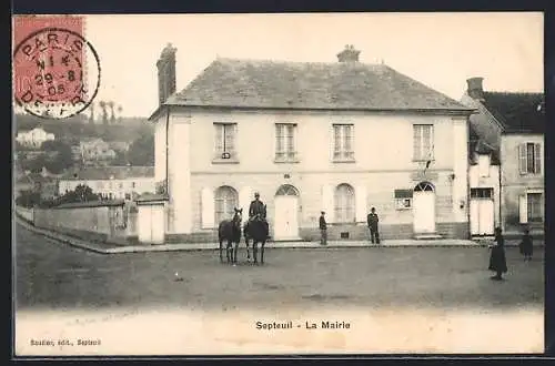 AK Septeuil, La Mairie