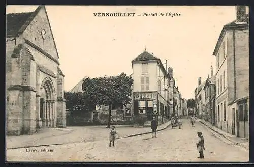 AK Vernouillet, Portail de l`Eglise