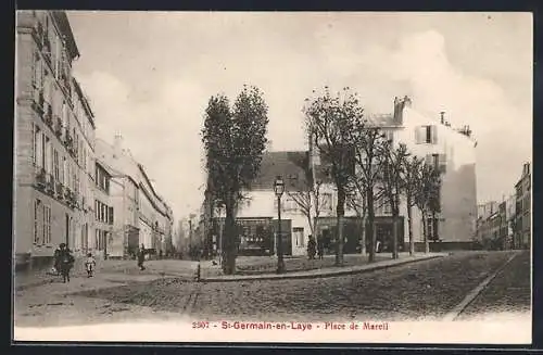 AK Saint-Germain-en-Laye, Place de Mareil