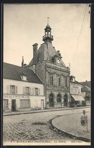 AK Bonnieres /S.-et-O., La Mairie