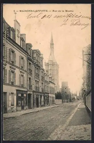 AK Maisons-Laffitte, Rue de la Muette