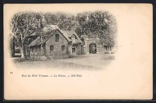 AK La Ferme, Parc du Petit Trianon