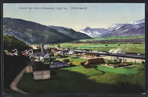 AK Selztal /Steiermark, Bahnhof und Grimming