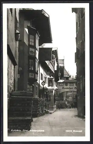 AK Kufstein, Blick in die Römergasse