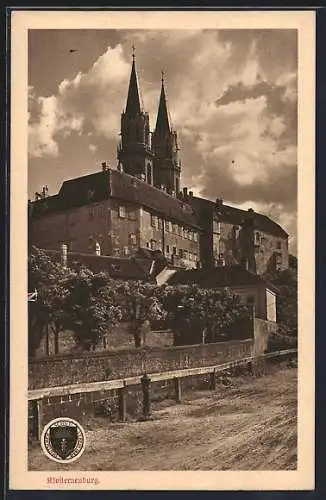 AK Deutscher Schulverein Nr. 341: Klosterneuburg, Blick auf den Stift