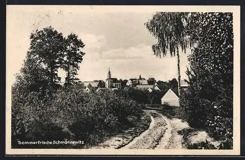 AK Schmannewitz, Ortspanorama