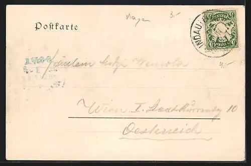 AK Lindau / Bodensee, Uferpartie und Wasserturm