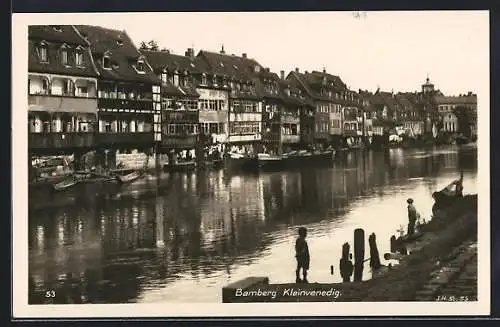 AK Bamberg, Blick auf Kleinvenedig