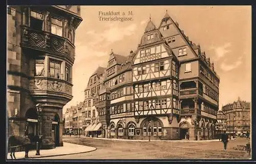 AK Alt-Frankfurt, Partie in der Trierischegasse