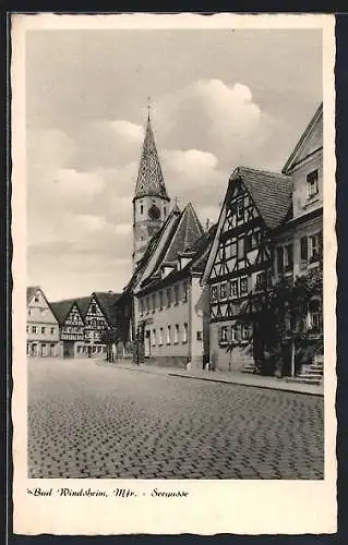 AK Bad Windsheim /Mfr., In der Seegasse