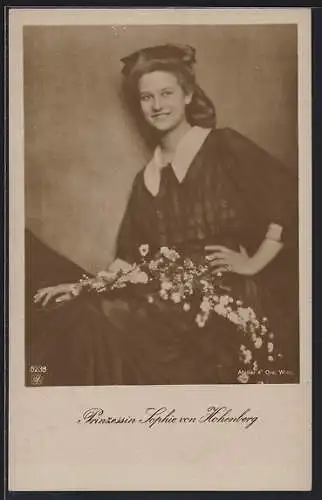 AK Prinzessin Sophie von Hohenberg, von Österreich