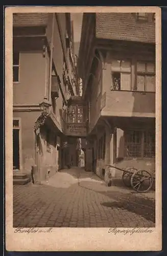 AK Alt-Frankfurt, Rapunzelgässchen