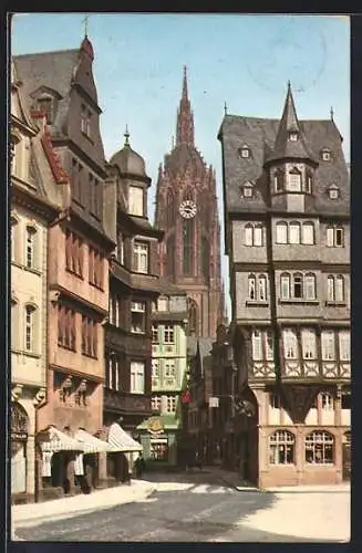 AK Alt-Frankfurt, Domblick am alten Markt
