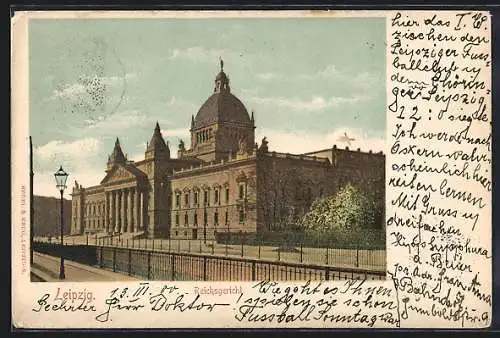 AK Leipzig, Blick auf das Reichsgericht