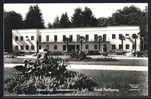 AK Bad Tatzmannsdorf /Bgld., Das Hotel Batthnany