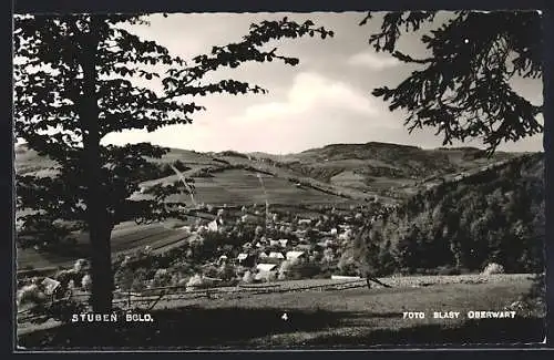 AK Stuben /Bgld., Gesamtansicht aus der Ferne