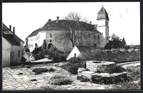 AK Bernstein /Bgld., Partie an der Burg
