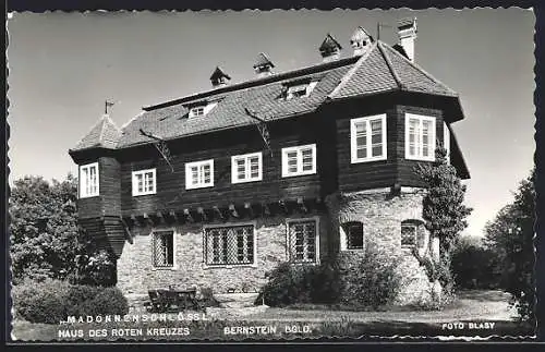 AK Bernstein /Bgld., Das Madonnenschlössl, Haus des Roten Kreuzes