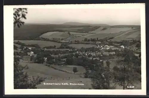 AK Drassmarkt, Karl mit Umgebung aus der Vogelschau