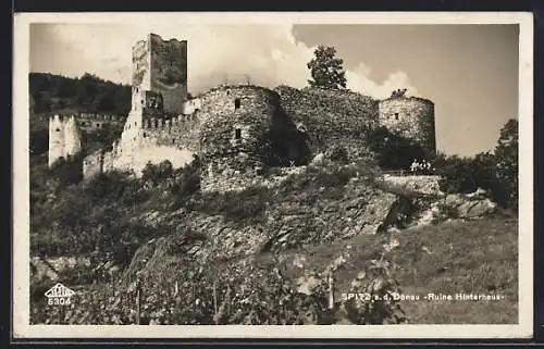 AK Spitz a. Donau, Ruine Hinterhaus