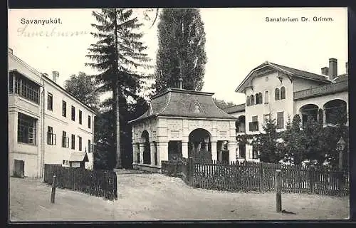 AK Savanyukút, Sanatorium Dr. Grimm