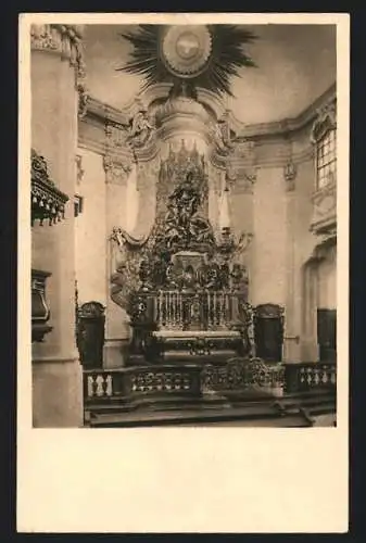 AK Berndorf /N.-Oe., Altar in der Margaretenkirche