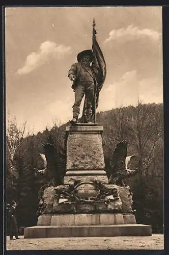 AK Innsbruck, Andreas Hofer-Denkmal vom Berge Isel