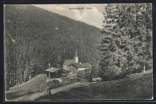 AK Jochberg /Tirol, Jochbergwald, Blick auf die Kirche