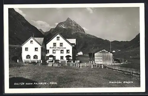 AK Galtür /Tirol, Paznaun, Gasthof Alpenrose