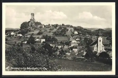 AK Arbesbach /N.-Oe., Blick auf die Sommerfrische