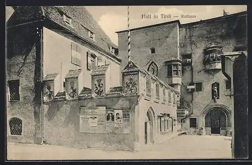 AK Hall in Tirol, Rathaus im Sonnenschein