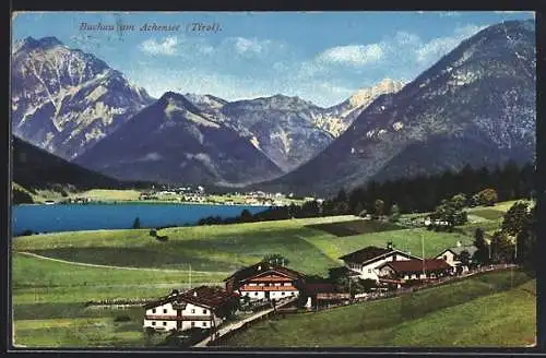 AK Buchau, Ortsansicht mit dem Achensee