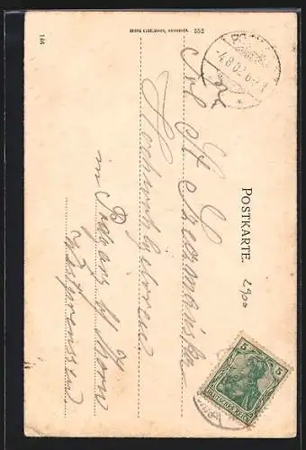 AK Oldenburg / O., Partie am Stau