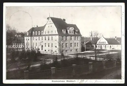 AK Miesbach, Blick zum Krankenhaus