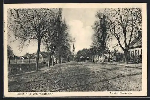 AK Wolmirsleben, An der Chaussee