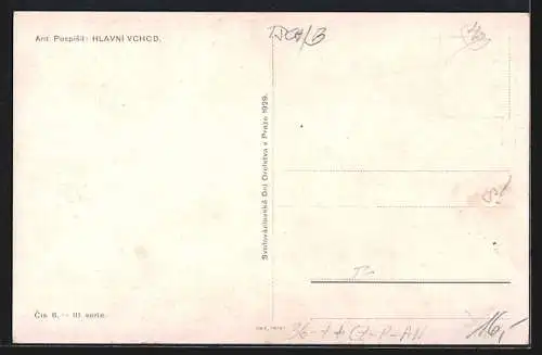 AK Prag / Praha, Svatovaclavské dni Orelstva v Praze 1929