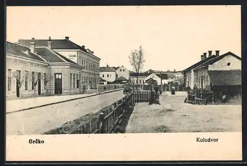 AK Brcko, Kolodvor Bahnhof