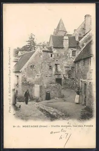 AK Mortagne, Vieille maison, rue des Fossés